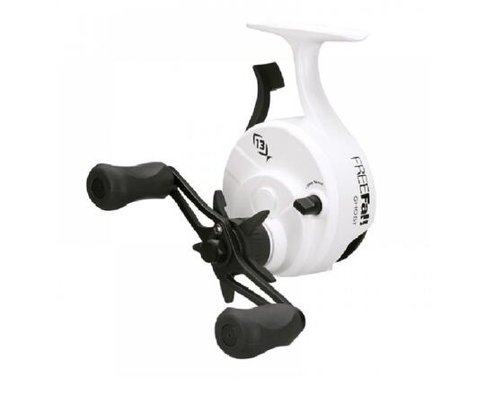 Катушка зимняя 13 FISHING Black Betty FreeFall Ghost 2.5 LH (белая), фото , изображение 2
