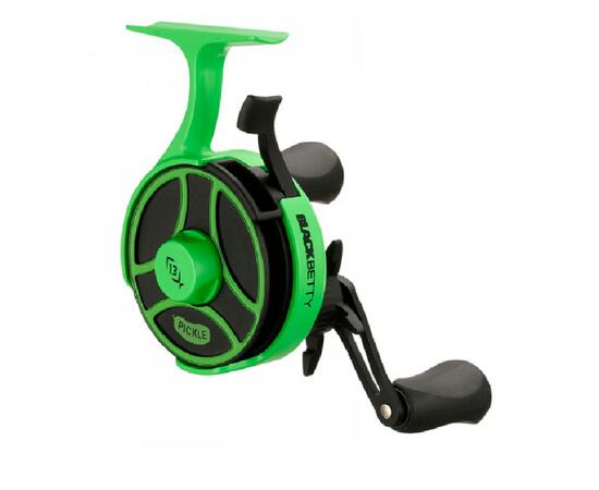 Катушка зимняя 13 FISHING Black Betty FreeFall Ghost Radioactive (зеленая), фото , изображение 2