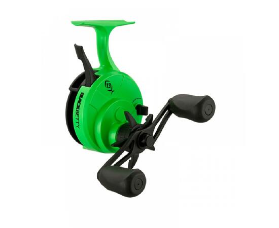 Катушка зимняя 13 FISHING Black Betty FreeFall Ghost Radioactive (зеленая), фото , изображение 3