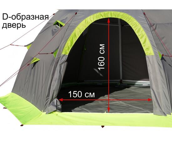 Мобильная Баня Лотос 5 (Д-образный вход + дно ПУ4000) (360х320/205 см), фото , изображение 8