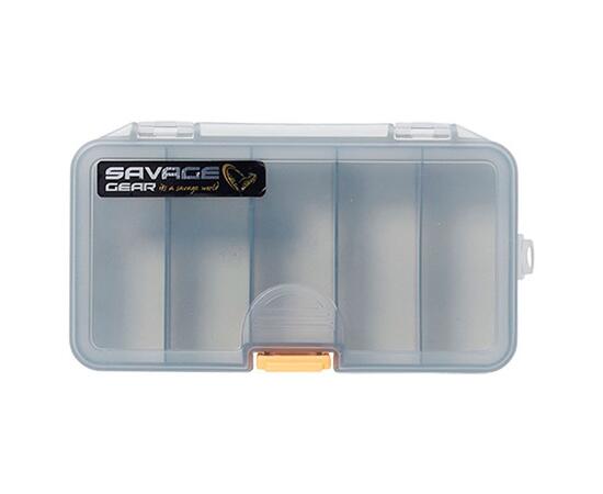 Коробка для приманок SAVAGE GEAR Lurebox 3A Smoke 18,6X10,3X3,4cm, фото 