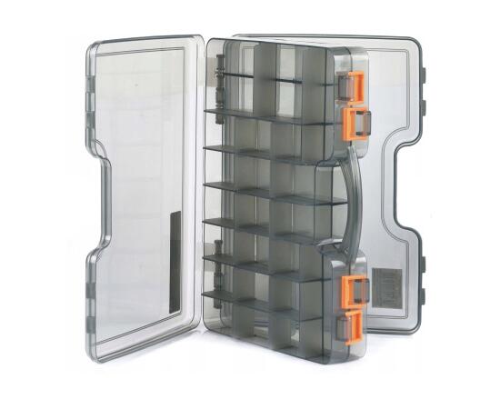 Коробка для приманок SAVAGE GEAR Lurebox 2 Sided Smoke Large 29,5X20,5X6,2cm, фото , изображение 3