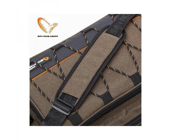 Сумка SAVAGE GEAR System Box BAG L 4 Boxes 24X47X30cm 18L, фото , изображение 3