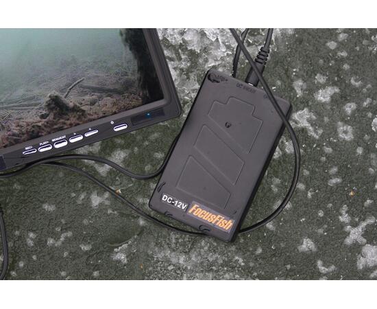 Подводная камера FocusFish 7" DVR 15м 7ч Li-on аккумулятор внешний (фокус фиш), фото , изображение 3