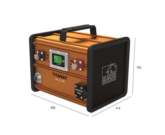 Аккумулятор литиевый  Titanat 12V 105Ah LiFePO4 ALIUS, фото , изображение 5