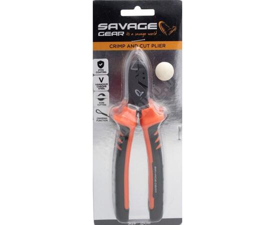 Плоскогубцы SAVAGE GEAR MP Cut & Crimp Pliers 22,5cm, фото , изображение 3