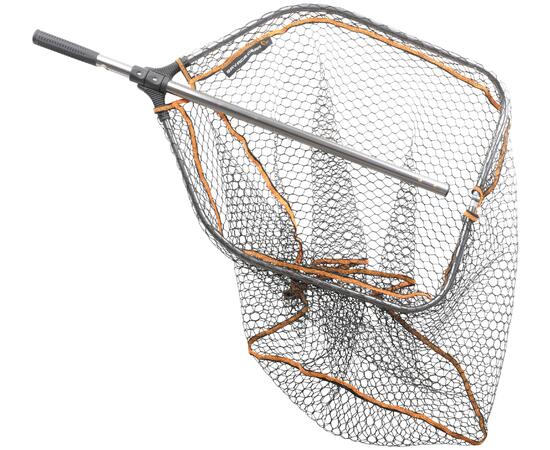 Подсачник SAVAGE GEAR Pro Folding Rubber Mesh Landign Net L 65x50cm, фото , изображение 2