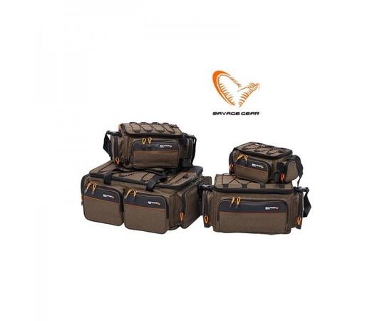 Сумка SAVAGE GEAR System Box BAG L 4 Boxes 24X47X30cm 18L, фото , изображение 2