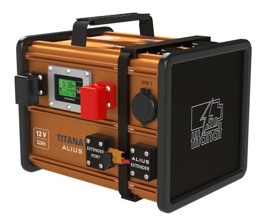 Аккумулятор литиевый Titanat 12V 52Ah LiFePO4 ALIUS, фото , изображение 3