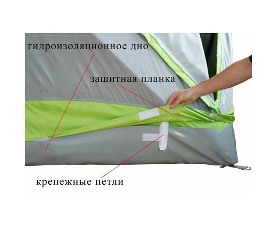 Дно гидроизоляционное ЛОТОС КУБ 3 (210х210) с фланцами, Размер (см): 210х210, Отверстия под лунки в полу: 3 шт., в сборе с фланцами, фото , изображение 8