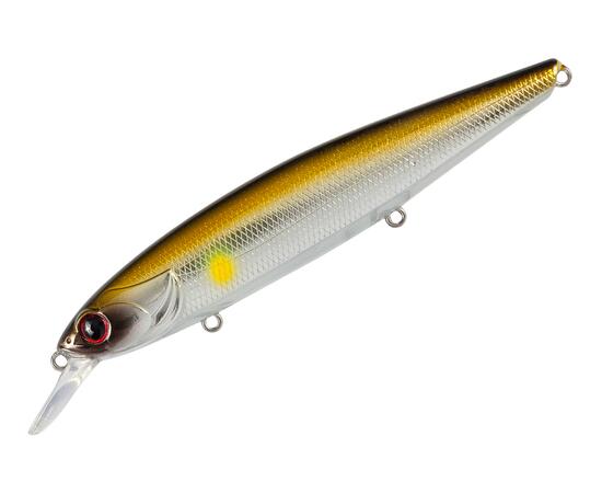 Воблер TsuYoki DRAGA 130SP 250, Цвет: 250, Вес воблера (г): 24,3, Длина воблера (мм): 130, Тип воблера: Минноу, Тип плавучести воблера: суспендер, Штрихкод: 4627138877050, Количество крючков: 3, фото 