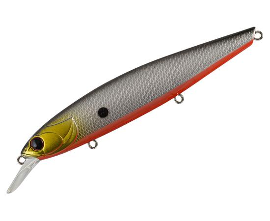 Воблер TsuYoki DRAGA 130SP 268R, Цвет: 268R, Вес воблера (г): 24,3, Длина воблера (мм): 130, Тип воблера: Минноу, Тип плавучести воблера: суспендер, Штрихкод: 4627152676813, Количество крючков: 3, фото 