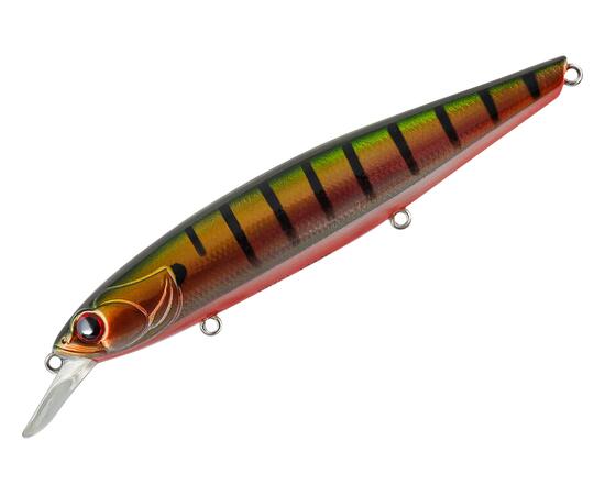 Воблер TsuYoki DRAGA 130SP 807R, Цвет: 807R, Вес воблера (г): 24,3, Длина воблера (мм): 130, Тип воблера: Минноу, Тип плавучести воблера: суспендер, Штрихкод: 4627139947806, Количество крючков: 3, фото 