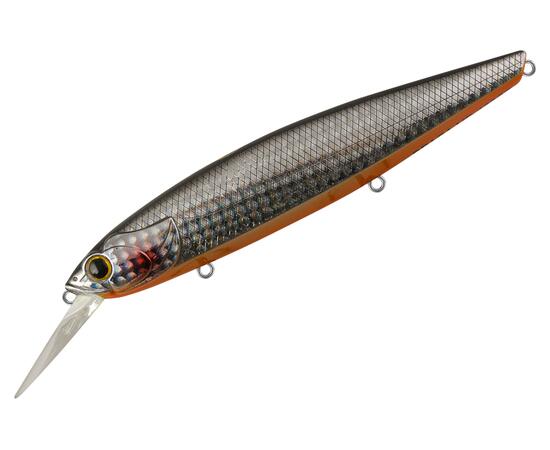 Воблер TsuYoki DRAGA MR 130SP 825, Цвет: 825, Вес воблера (г): 25,5, Длина воблера (мм): 130, Тип воблера: Минноу, Тип плавучести воблера: суспендер, Штрихкод: 4627152679067, Количество крючков: 3, фото 