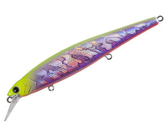 Воблер TsuYoki GRACEFUL 97SP 072CH, Цвет: 072CH, Вес воблера (г): 11, Длина воблера (мм): 97, Тип воблера: Минноу, Тип плавучести воблера: суспендер, Штрихкод: 4627166015493, Количество крючков: 3, фото 