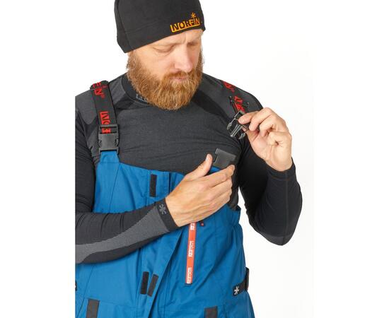 Костюм зимний Norfin Tornado PRO 05 р.XXL, Размер: XXL, Расцветка: синий/чёрный, фото , изображение 7