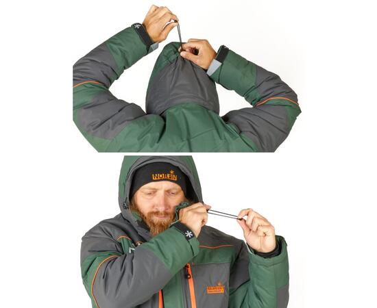 Костюм зимний Norfin DISCOVERY 3 05 р.XXL, Размер: XXL, Расцветка: зеленый, фото , изображение 3