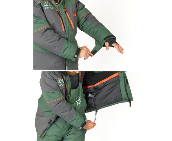 Костюм зимний Norfin DISCOVERY 3 05 р.XXL, Размер: XXL, Расцветка: зеленый, фото , изображение 4