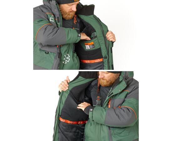 Костюм зимний Norfin DISCOVERY 3 05 р.XXL, Размер: XXL, Расцветка: зеленый, фото , изображение 5