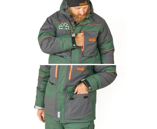 Костюм зимний Norfin DISCOVERY 3 05 р.XXL, Размер: XXL, Расцветка: зеленый, фото , изображение 6