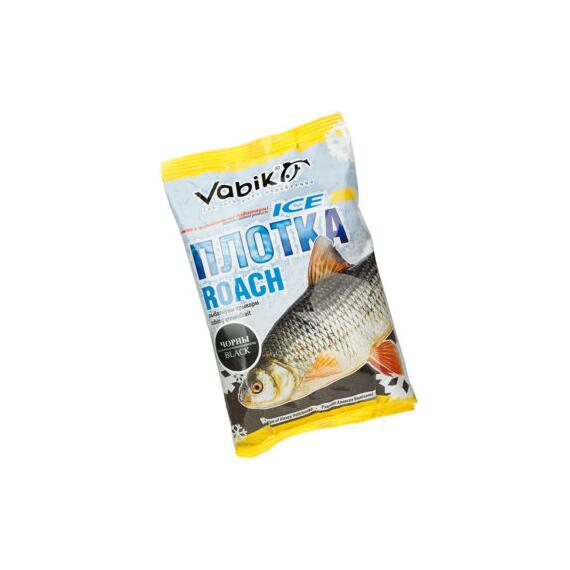 Прикормка Vabik Ice Плотва Черная750 г, фото , изображение 2