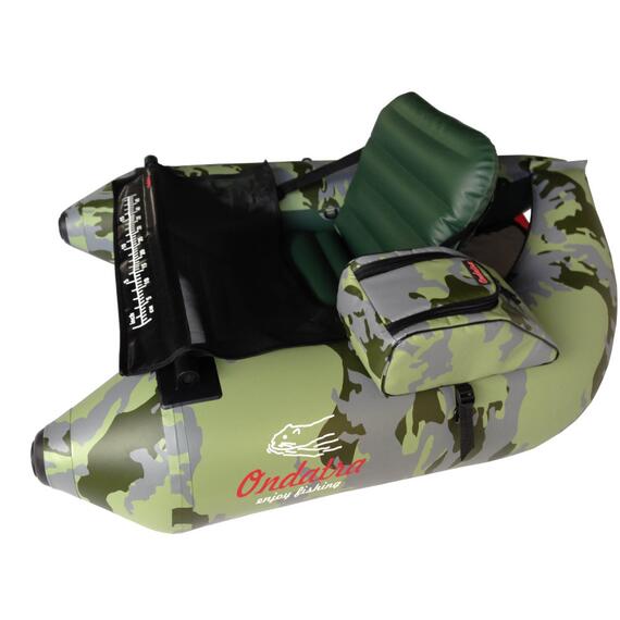 Рыболовный плотик Ондатра А 160 камуфляж, цвет плотика: камуфляж, фото , изображение 2