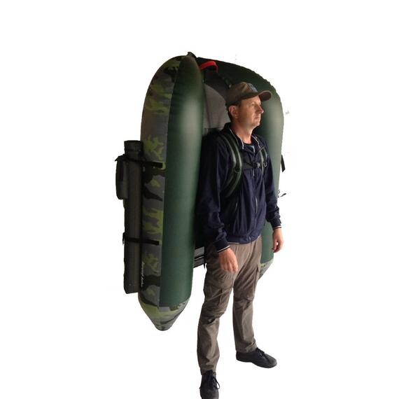 Рыболовный плотик Ондатра А 160 камуфляж, цвет плотика: камуфляж, фото , изображение 5