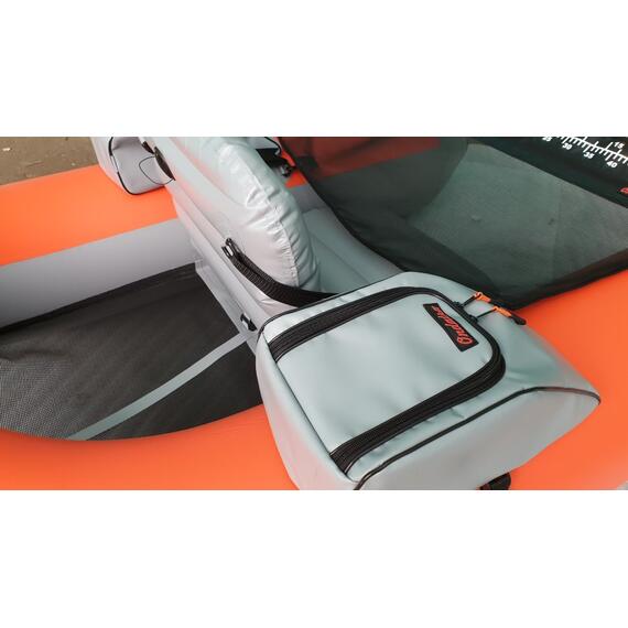 Рыболовный ПВХ плотик Ондатра А 160 оранжевый