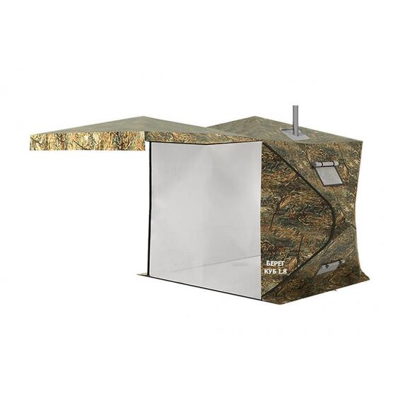 Зимняя двухслойная палатка Берег Куб 1.80