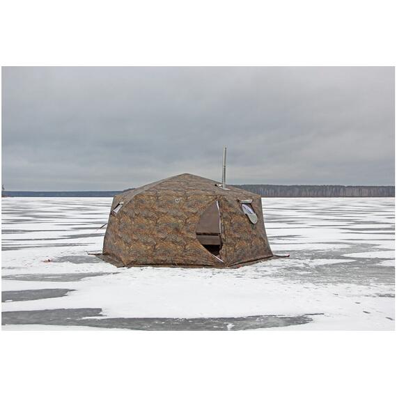 Всесезонная палатка-шатер Берег Куб Гексагон (двухслойная)