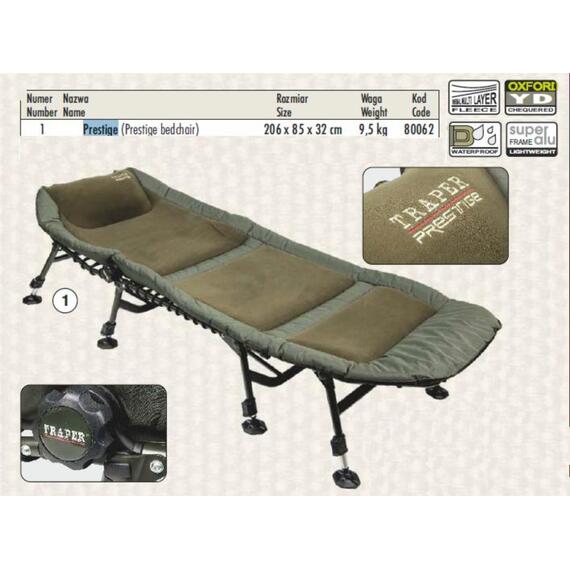 Раскладушка Traper Prestige, фото 