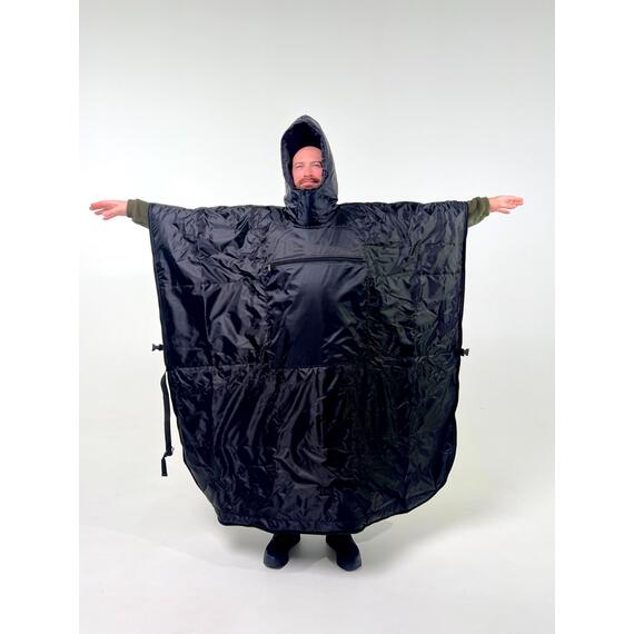 Спальный мешок Трансформер 12 черный/черный -10 (300х145), фото , изображение 11