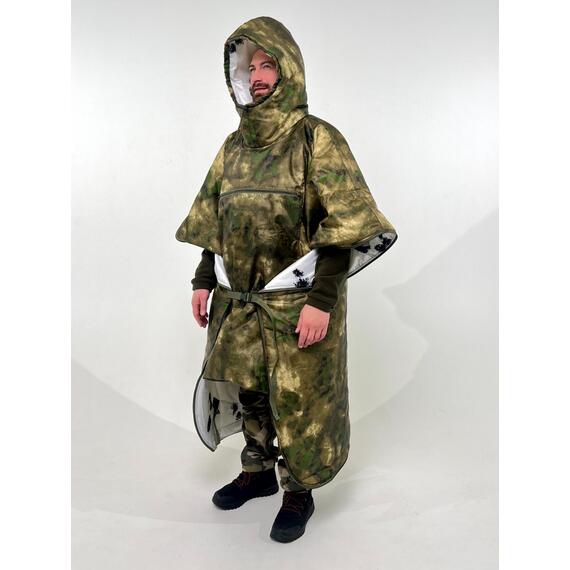 Спальный мешок Трансформер 12 мох/клякса -10 (300х145), фото , изображение 12