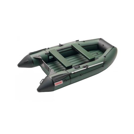 Надувная лодка Roger ТРОФЕЙ 3300 НДНД Зелёный с чёрным, фото 