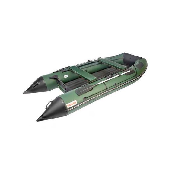 Надувная лодка Roger ЗЕФИР 3300 НДНД Зелёный с чёрным, фото 