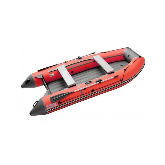 Надувная лодка Roger ЗЕФИР LT 3500 НДНД Красный с серым, фото 