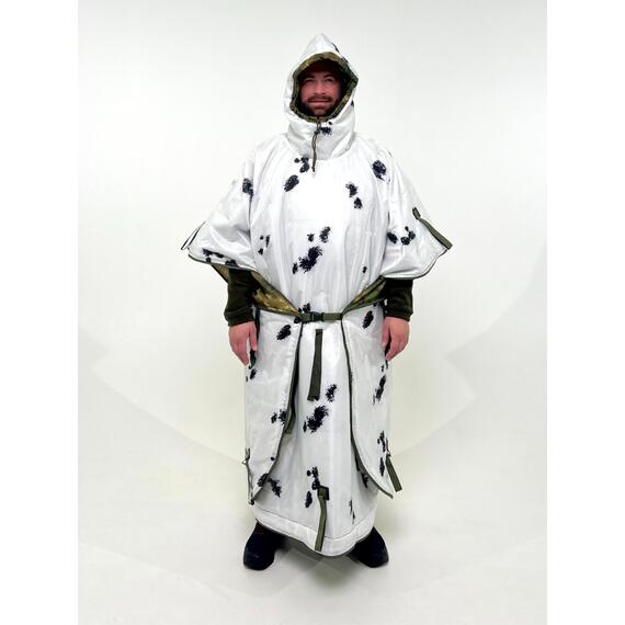 Спальный мешок Трансформер 12 мох/клякса -10 (300х145), фото , изображение 17