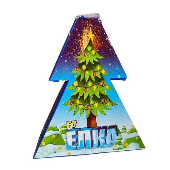 Фонтан пиротехнический Елка, фото 