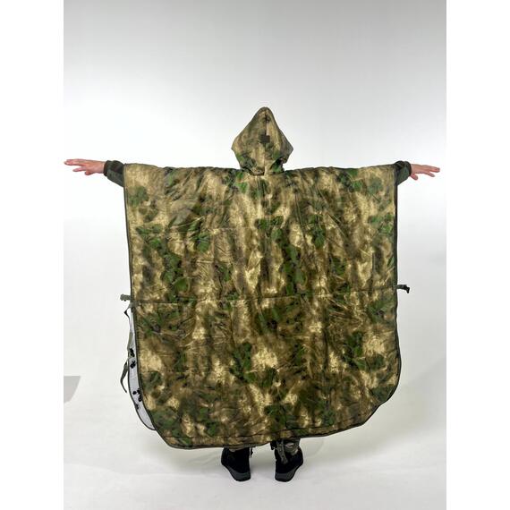 Спальный мешок Трансформер 12 мох/клякса -10 (300х145), фото , изображение 20