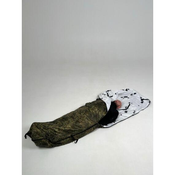 Спальный мешок Трансформер 12 в 1 Пиксель клякса -10 (300х145), фото , изображение 21