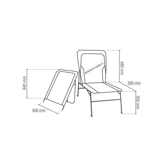 Кресло-трансформер Снегирь (бордово-чёрное), фото , изображение 2