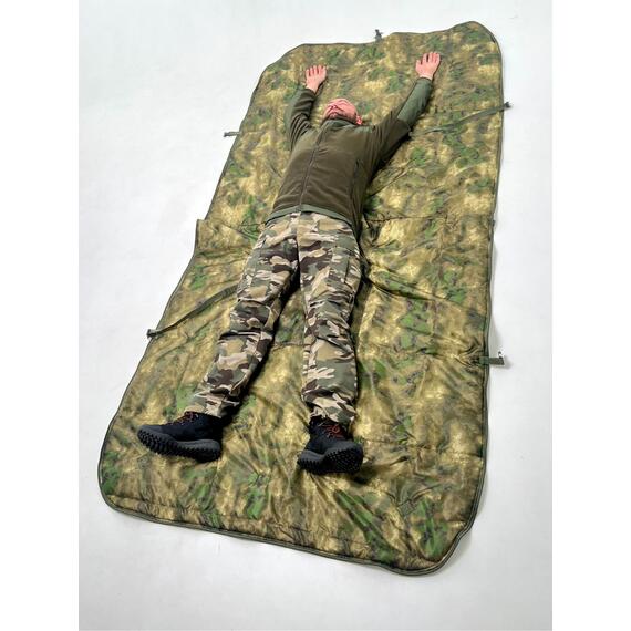 Спальный мешок Трансформер 12 мох/клякса -10 (300х145), фото , изображение 22