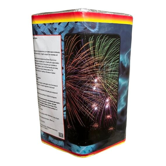 Батарея салютов Снежный барс 1,2" 19 выстрелов, фото , изображение 2