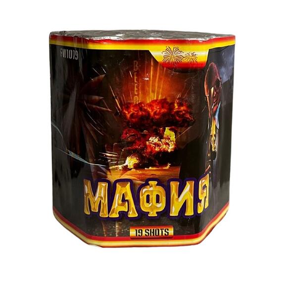 Батарея салютов Мафия 1,0" 19 выстрелов, фото 