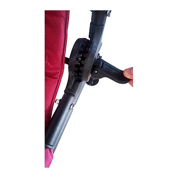 Кресло-трансформер Снегирь (бордово-чёрное), фото , изображение 6