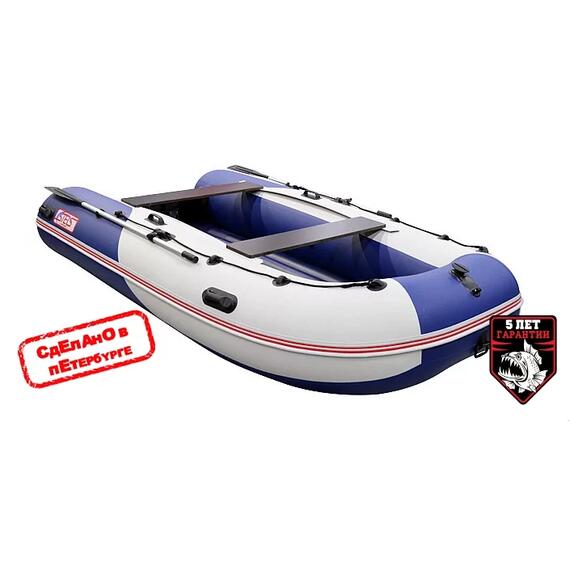 Надувная лодка Хантер Stels 375 Аэро, фото , изображение 3