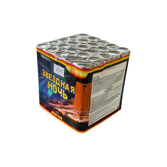 Батарея салютов Звездная ночь 1,0" 25 выстрелов, фото , изображение 3