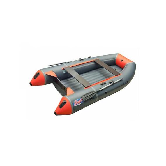 Надувная лодка Roger ТРОФЕЙ 3300 НДНД Тёмно-серый с оранжевым, фото 