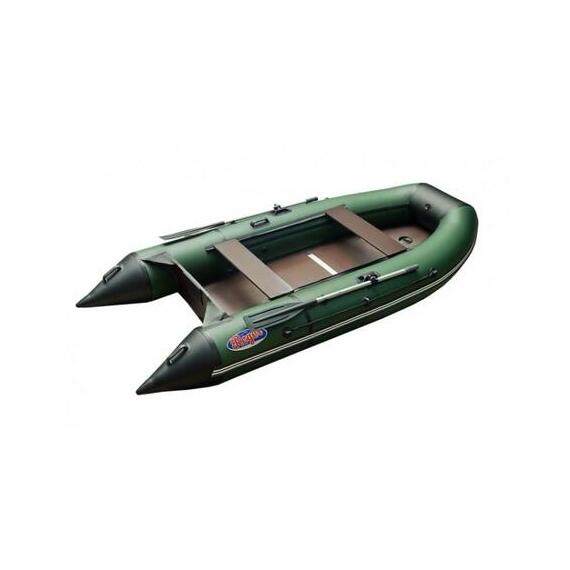 Надувная лодка Roger Hunter 3500 Киль Зелёный с чёрным, фото 