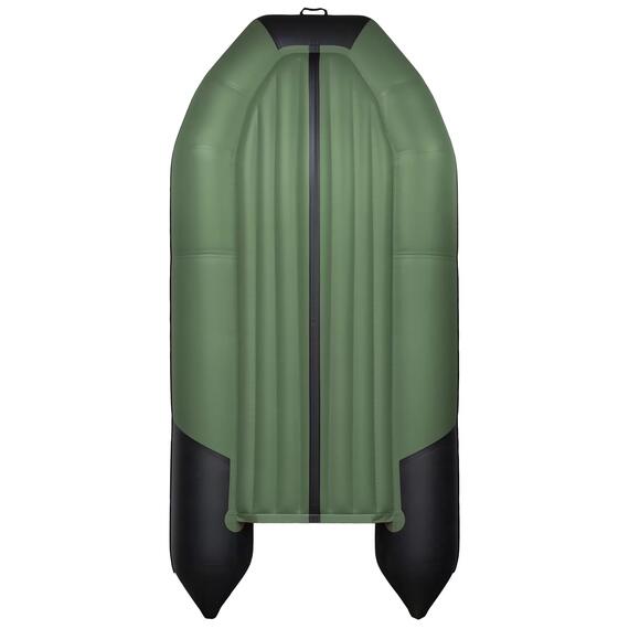 Надувная лодка Таймень NX 3400 НДНД зеленый/черный, фото , изображение 2